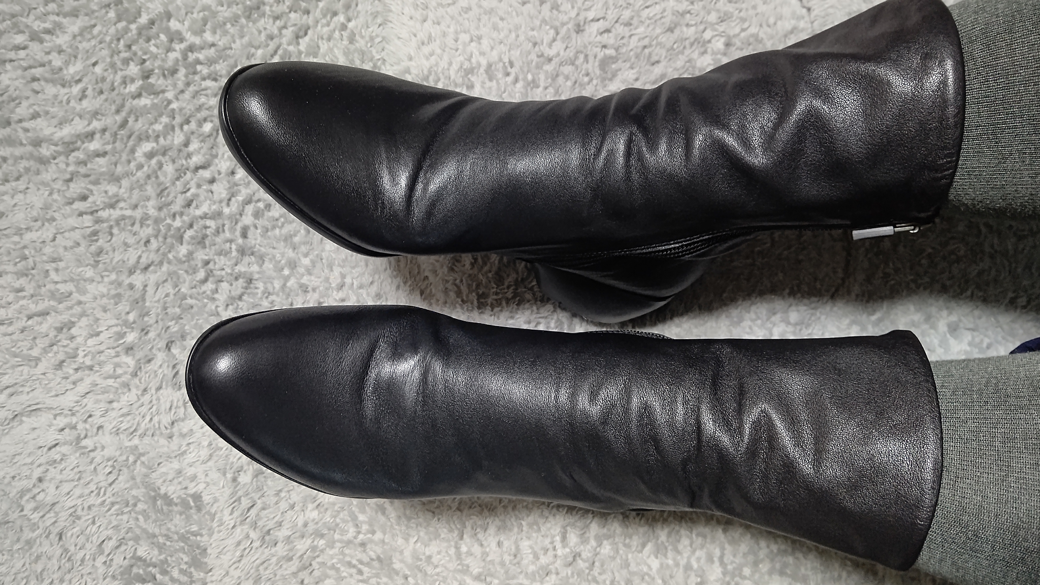 ソフトレザーブーツ900 （ボルドー） -fitfit(フィットフィット