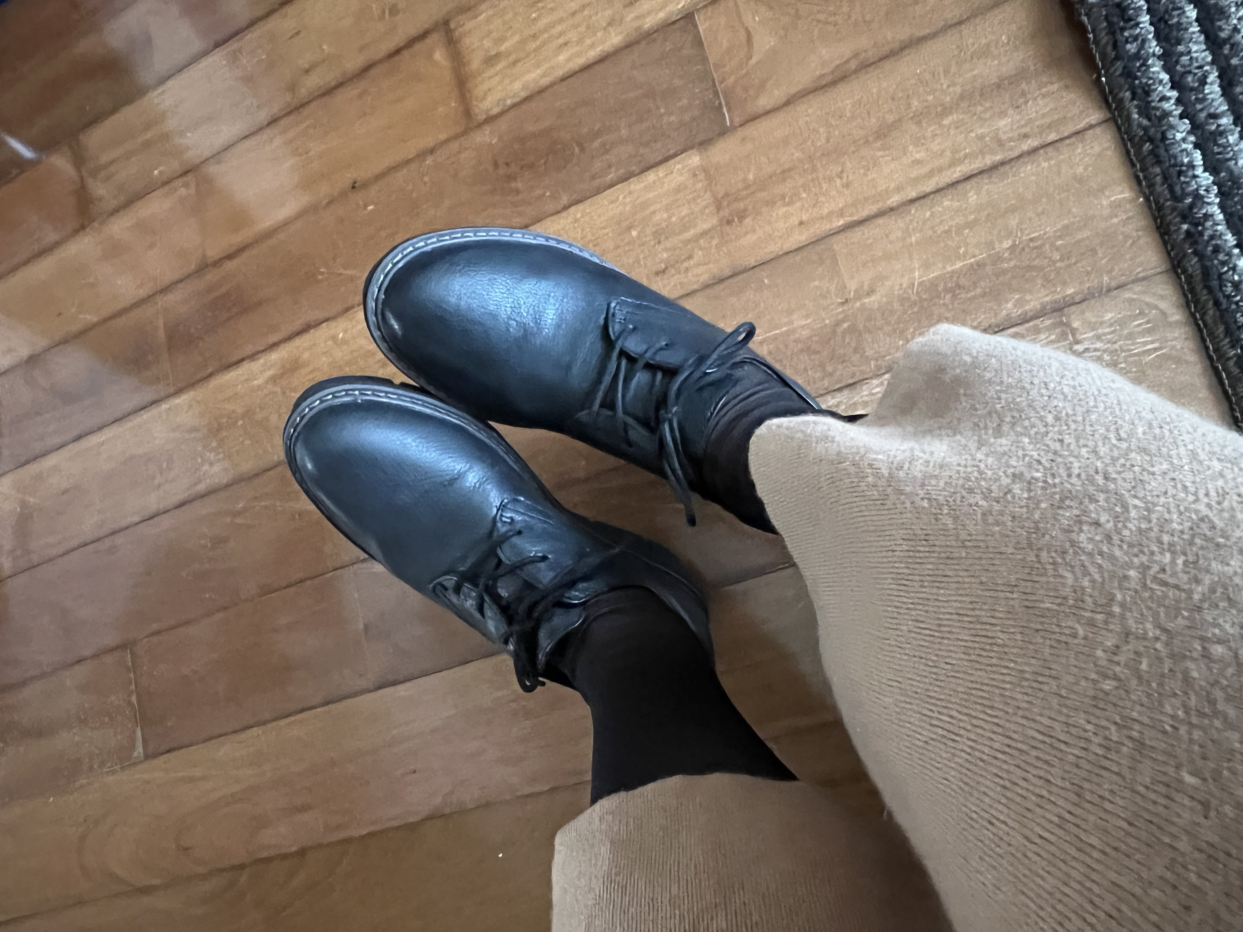 Clarks Airabell Tye / アイラベルタイ （ブラックレザー