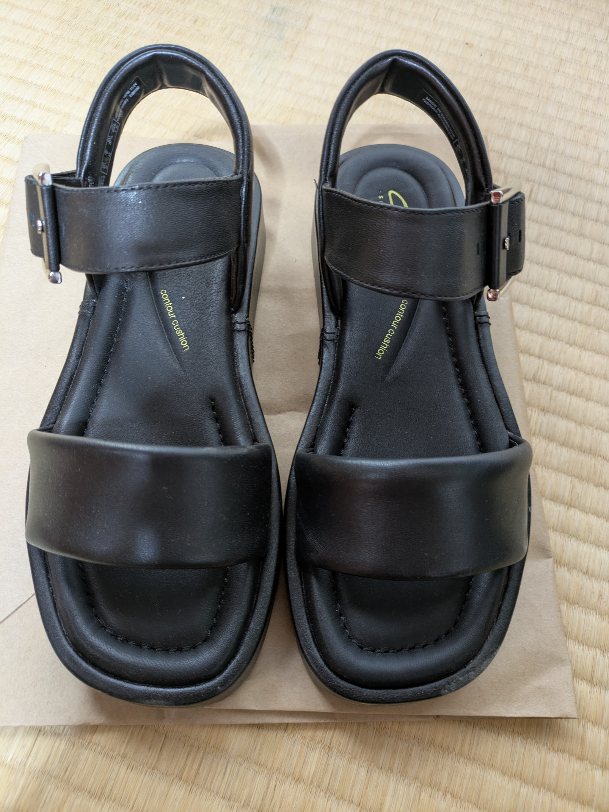 Clarks Alda Strap / アルダストラップ（ブラックレザー） -靴