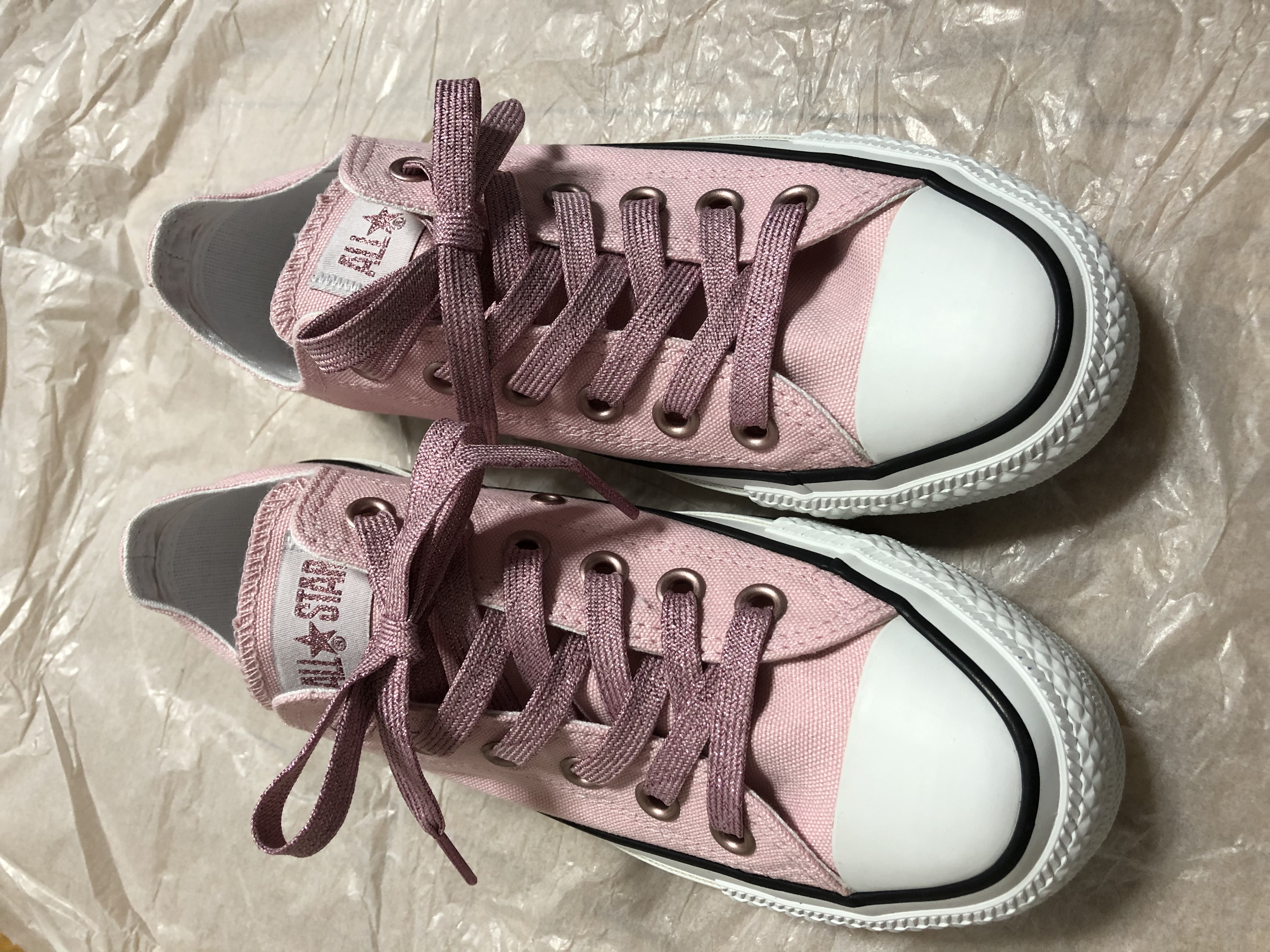 Converseスニーカーオールスター パステルズ OX ライラック24.5 Converseスニーカーオールスター パステルズ OX ライラック24.5
