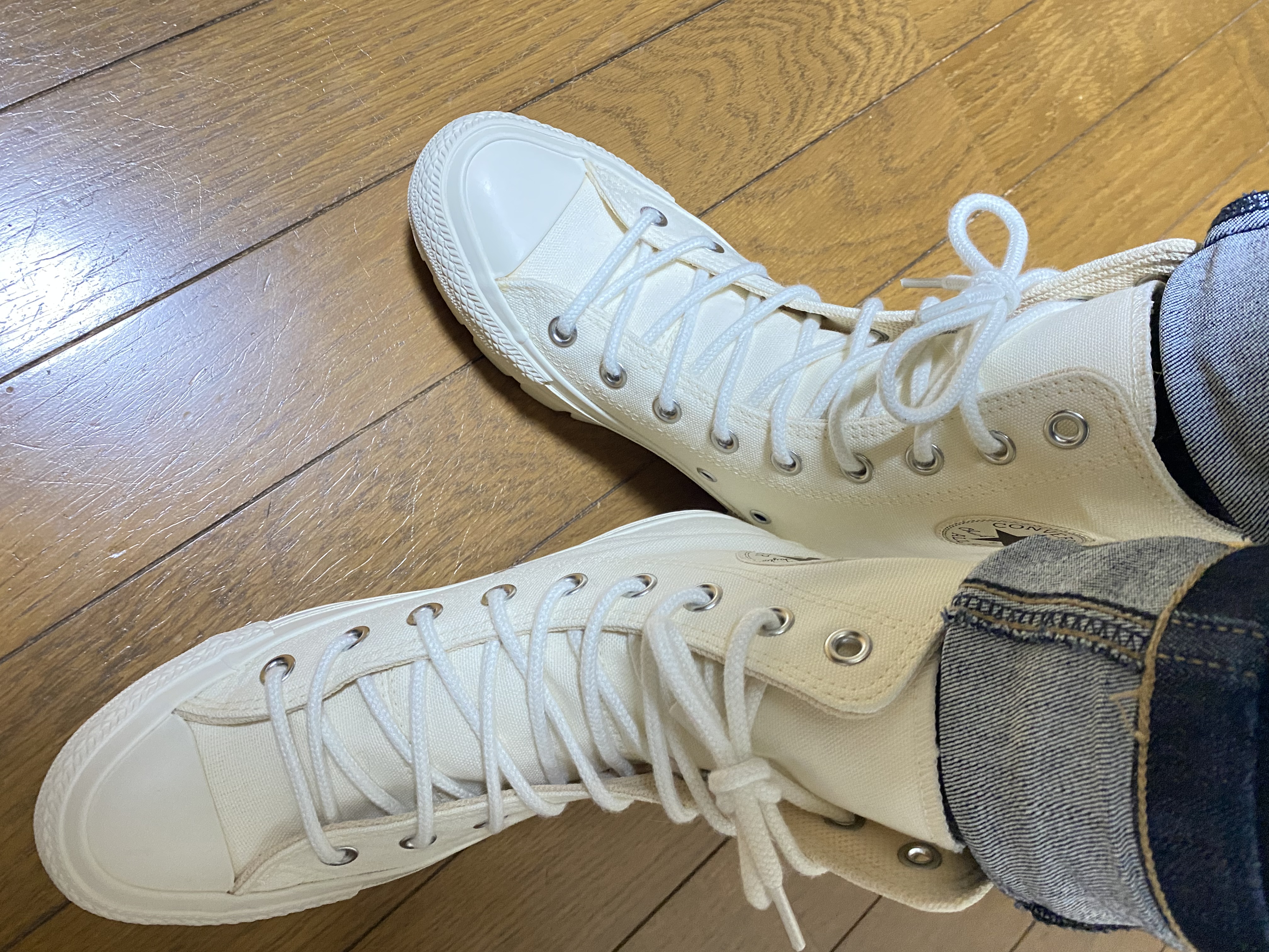 ゴンタ　 コンバース CONVERSE オールスター シティハイク HI （ホワイト