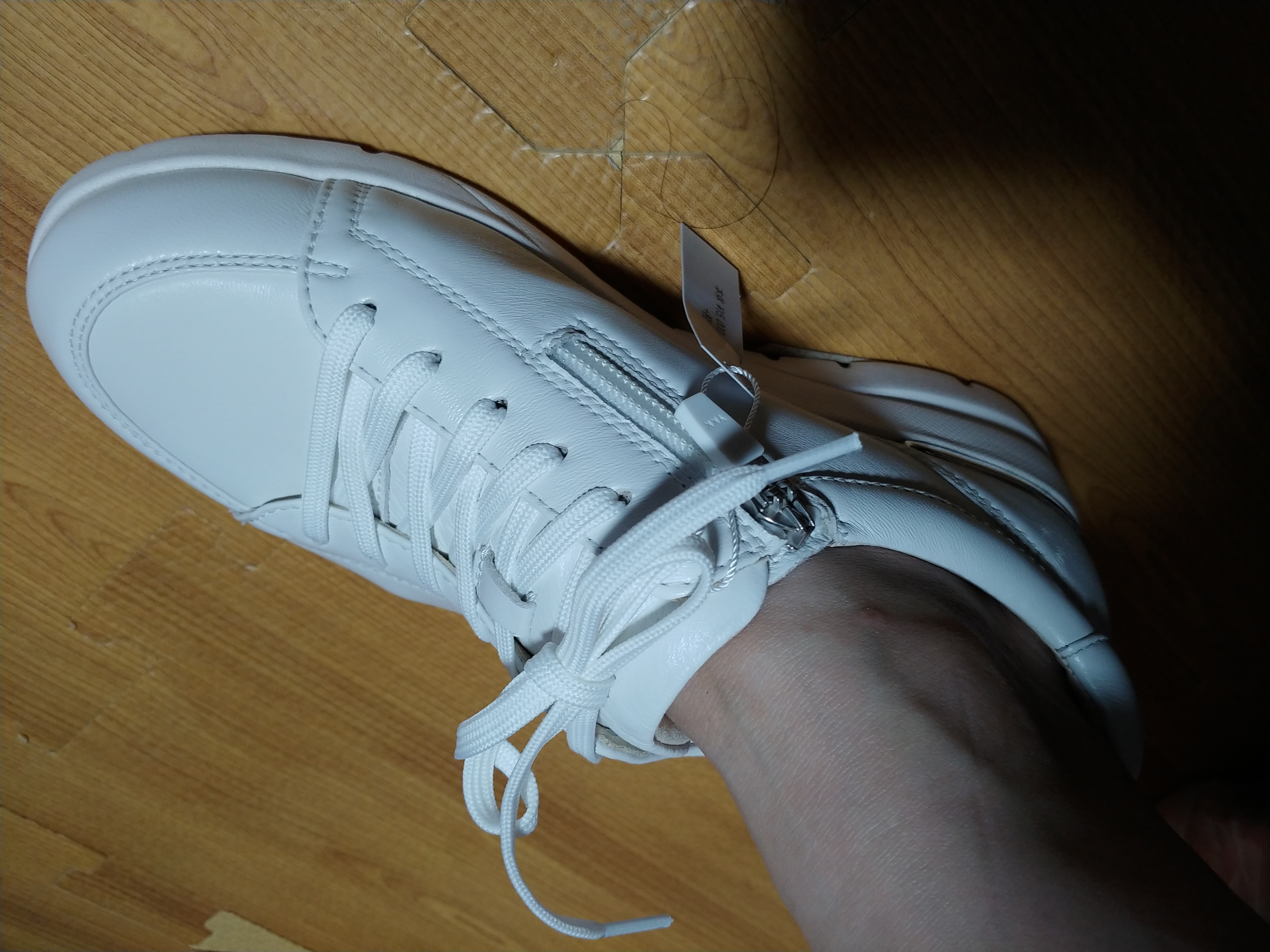 フィットジョイ FITJOY 軽量 6 eyelet スニーカー (WHT) -靴 フィットジョイ FITJOY 軽量 6 eyelet スニーカー (WHT) -靴