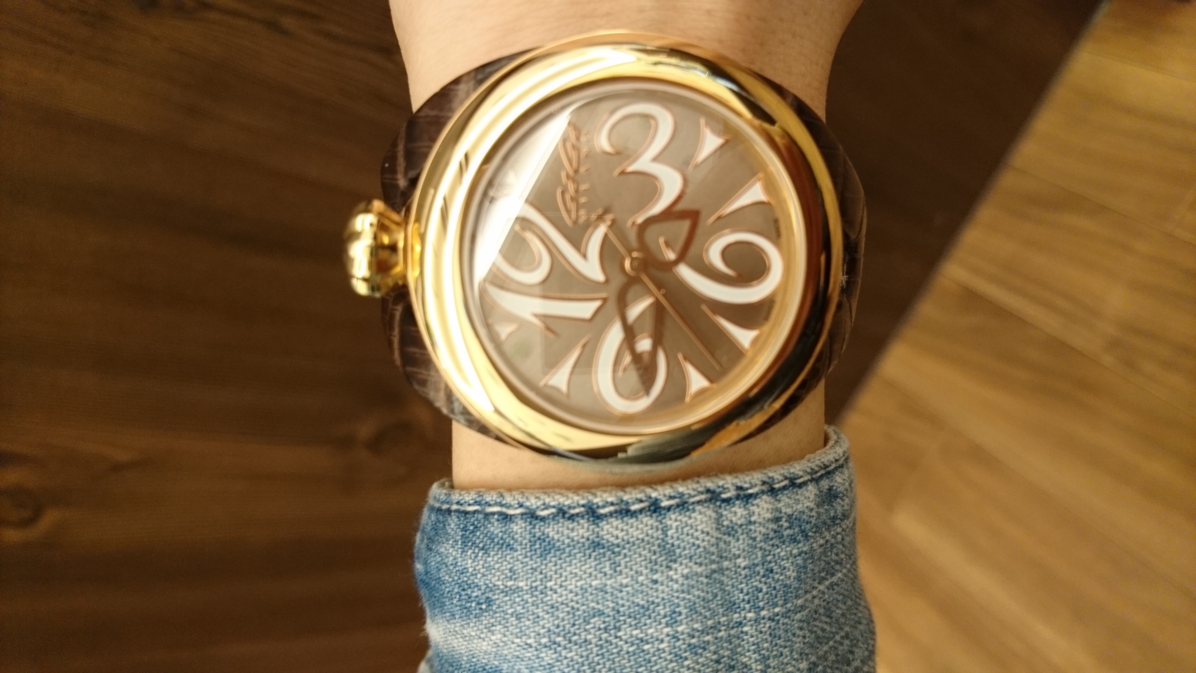 GAGAMILANO ガガミラノ GaGa MILANO フラット 42MM ユニセックス 時計