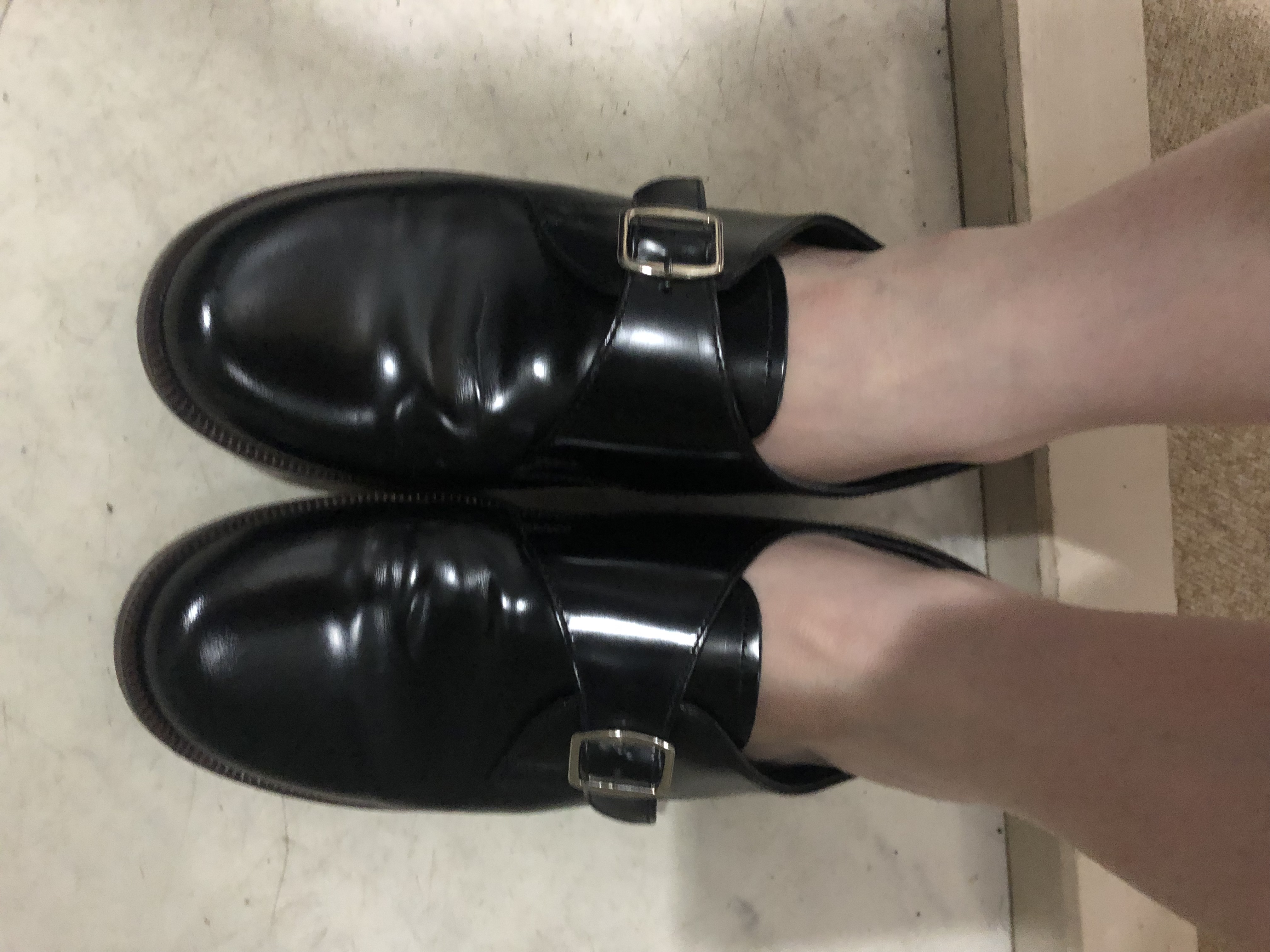 HARUTAハルタ　新品未使用　ダブルモンクストラップ　ドレスシューズ　ブラウン HARUTA（ハルタ） モンクストラップシューズ 3815 レディース