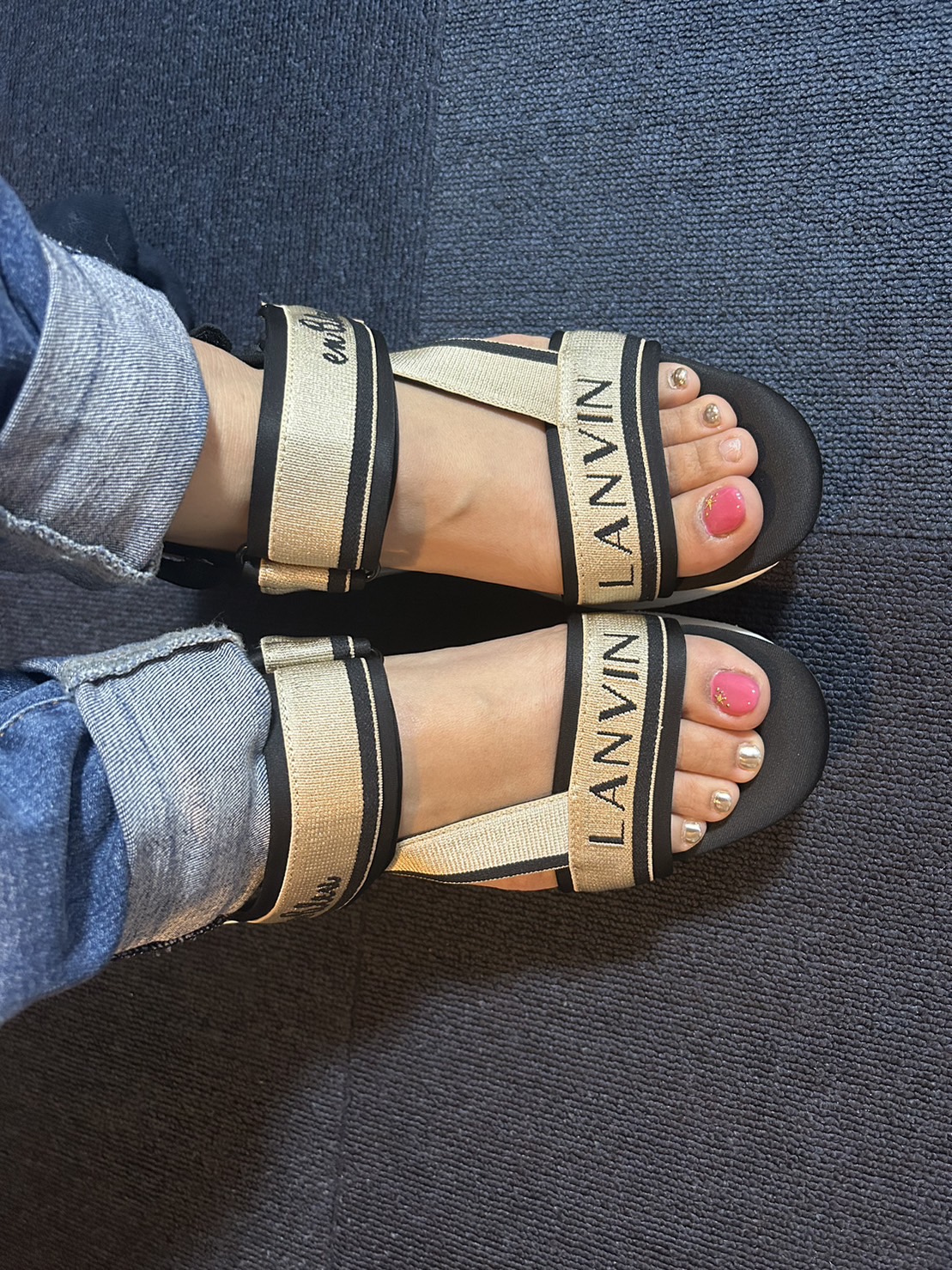ランバン オン ブルー LANVIN en Bleu プラットフォームバック ランバン オン ブルー LANVIN en Bleu プラットフォームバック