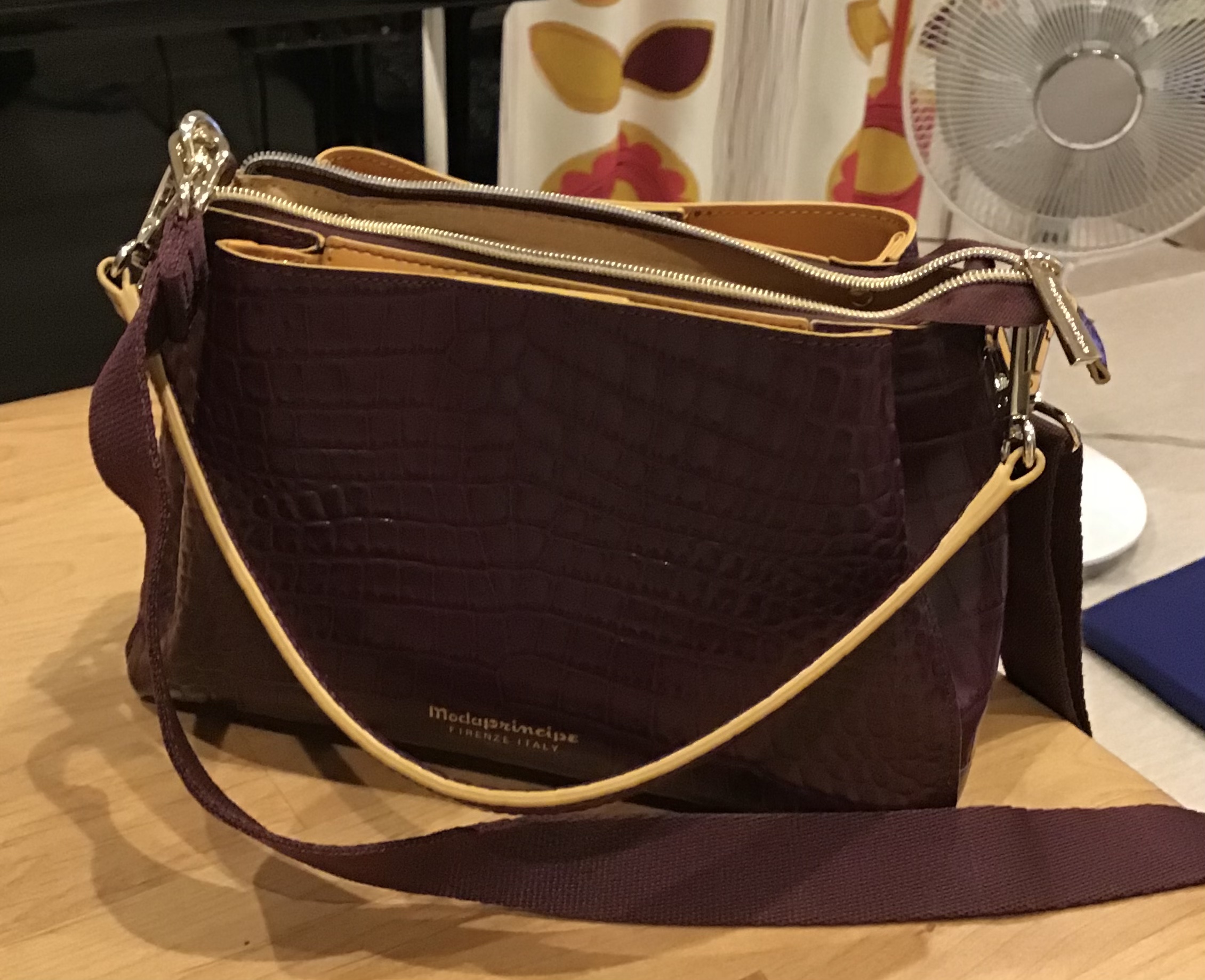 モーダプリンチペ modaprincipe ショルダーバッグ （wine