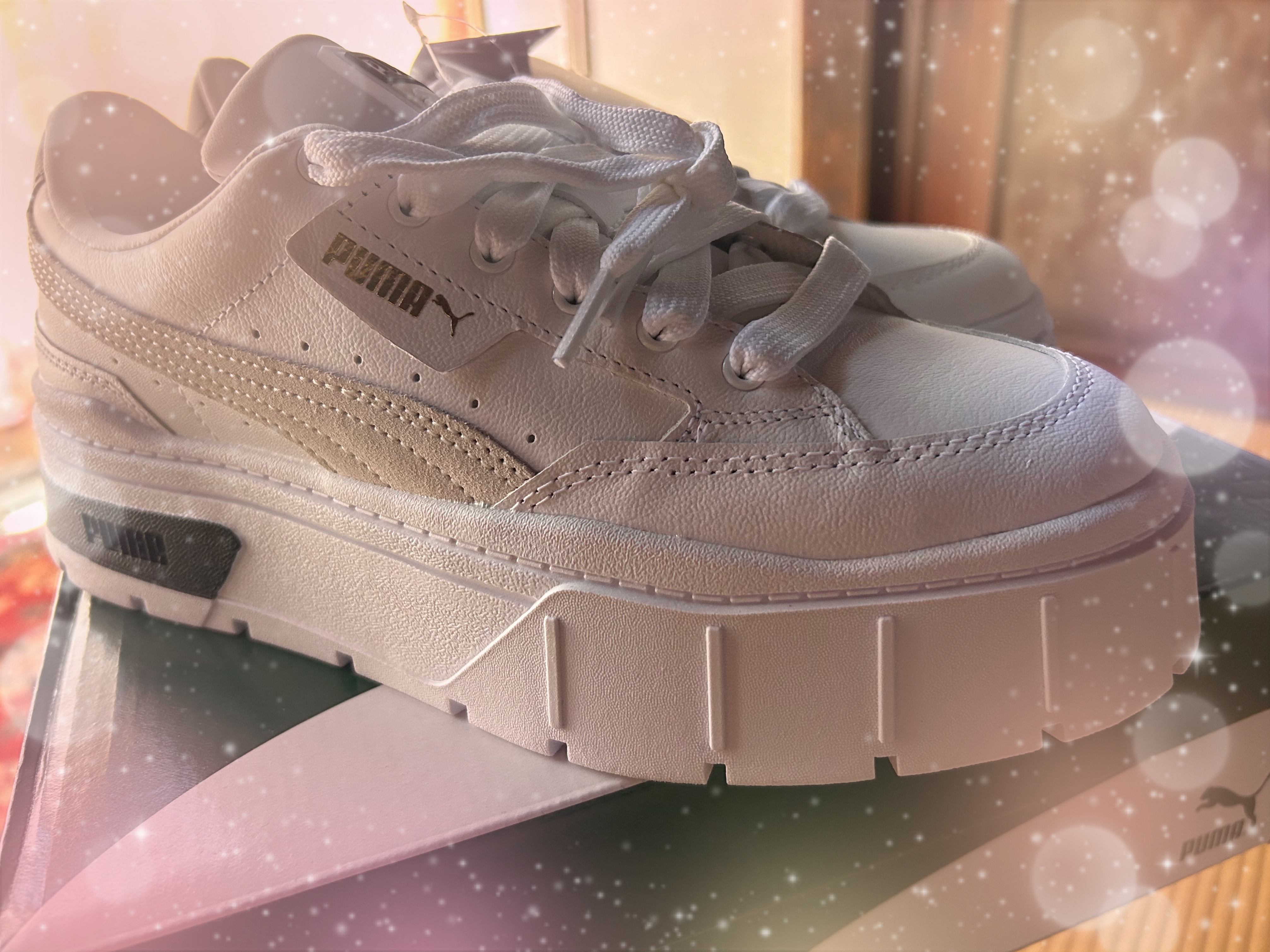 美品 PUMA MAYZE STACK プーマ メイズ 24cm 厚底スニーカー 楽天市場】PUMA (プーマ) MAYZE STACK WNS (メイズ スタック