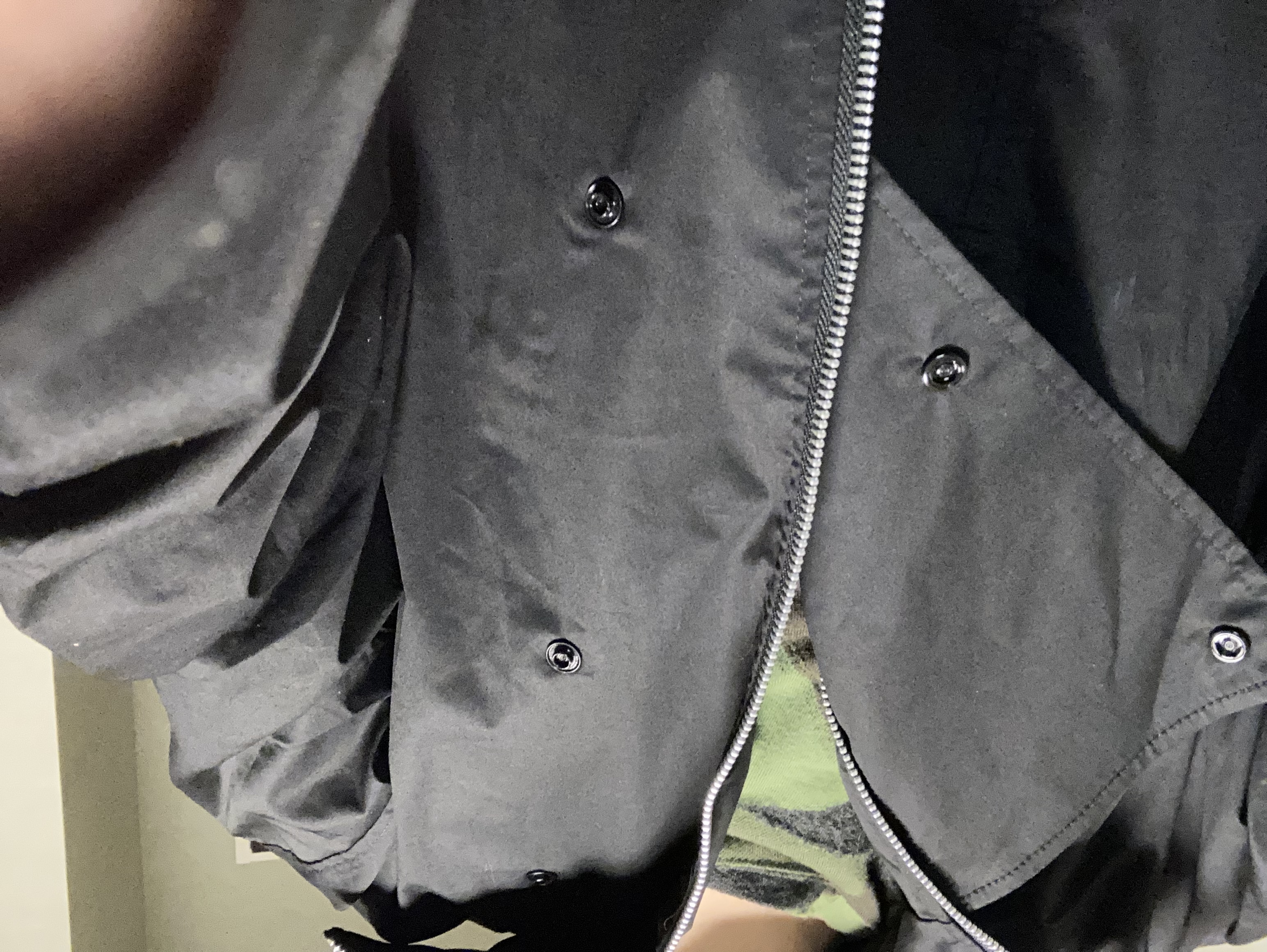 リザード ReZARD High-neck Nylon Jacket （ブラック） -ファッション 