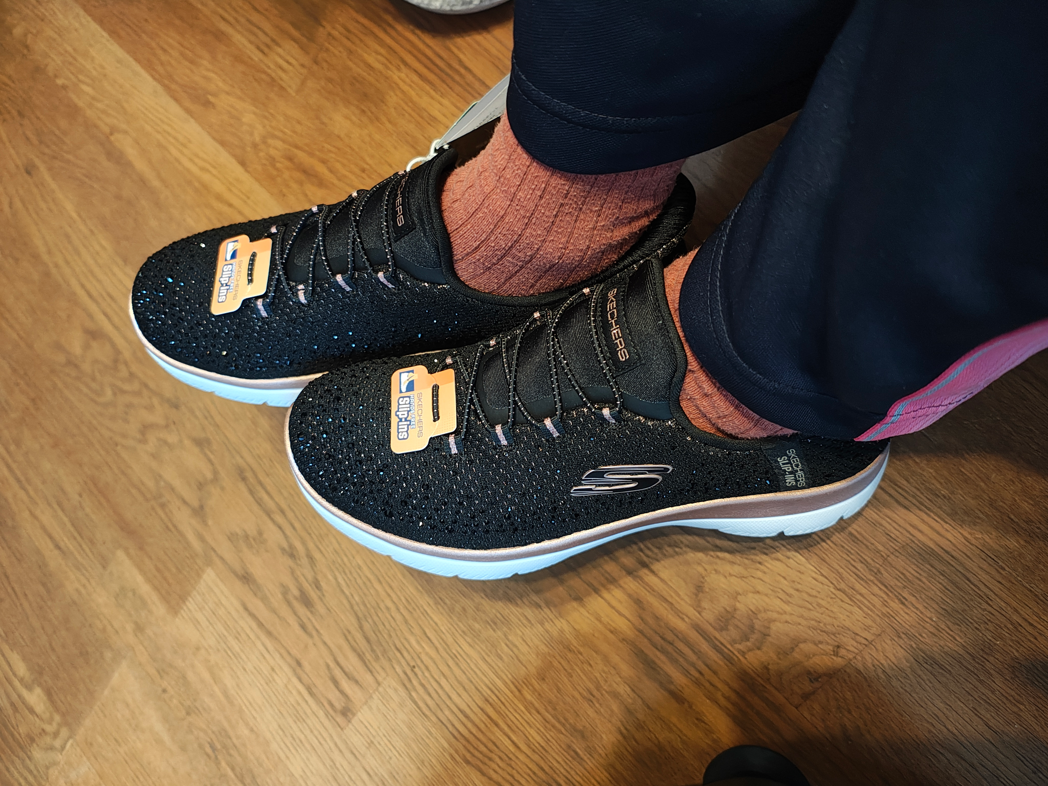 スケッチャーズ SKECHERS Slip-ins:Summits - Brilliant Shine