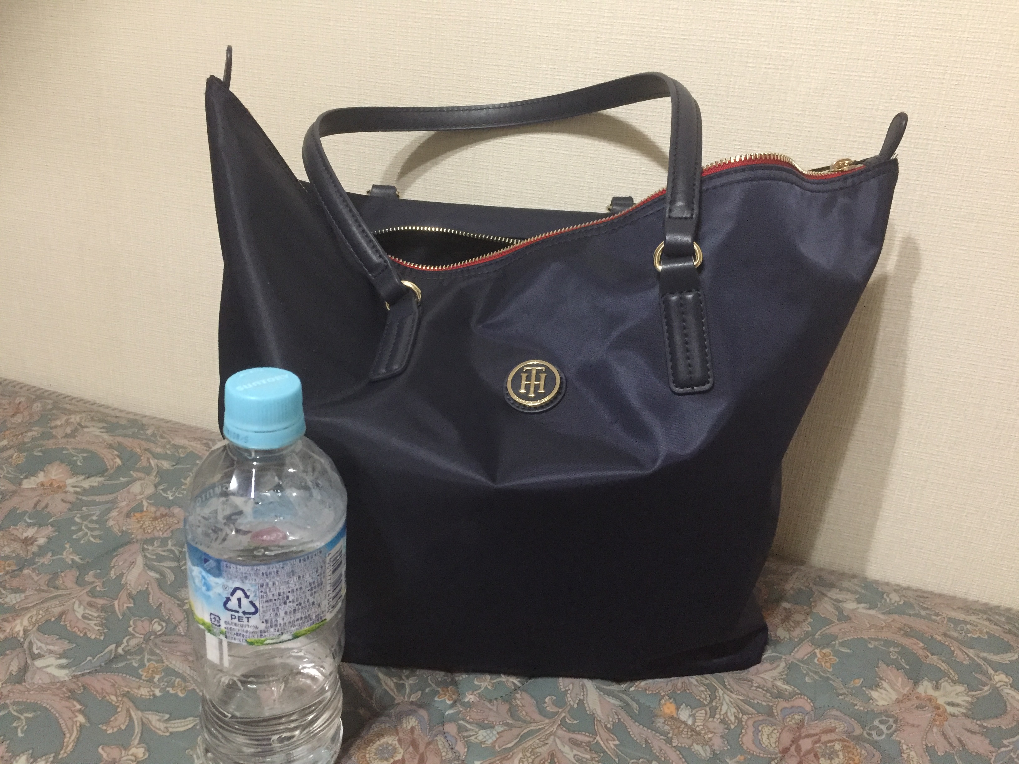 トミー ヒルフィガー TOMMY HILFIGER トートバッグ （ネイビー