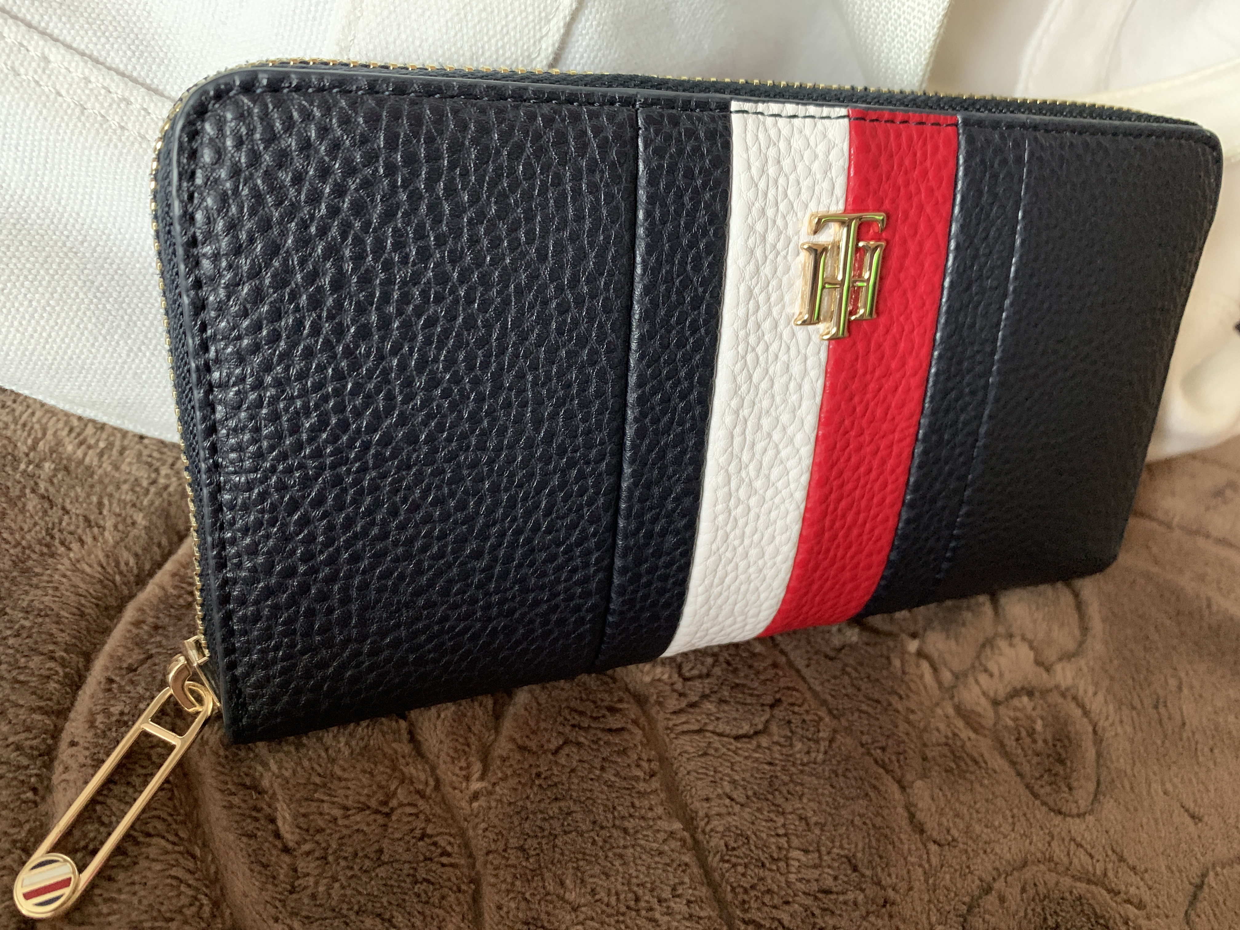 トミー ヒルフィガー TOMMY HILFIGER カラーブロックロング