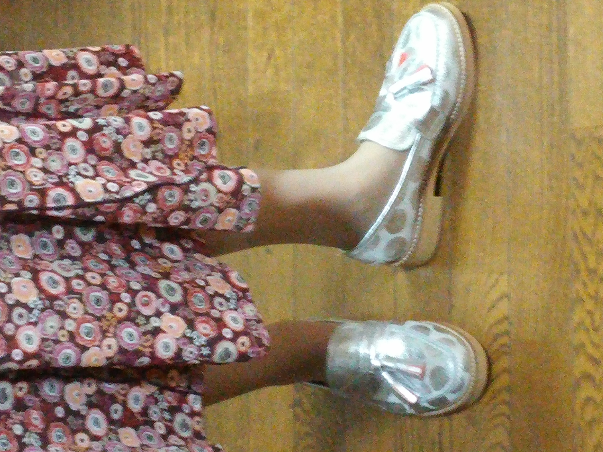 【未使用】tsumori chisato WALK タッセルローファー シルバー ツモリチサト ウォーク tsumori chisato WALK タッセル