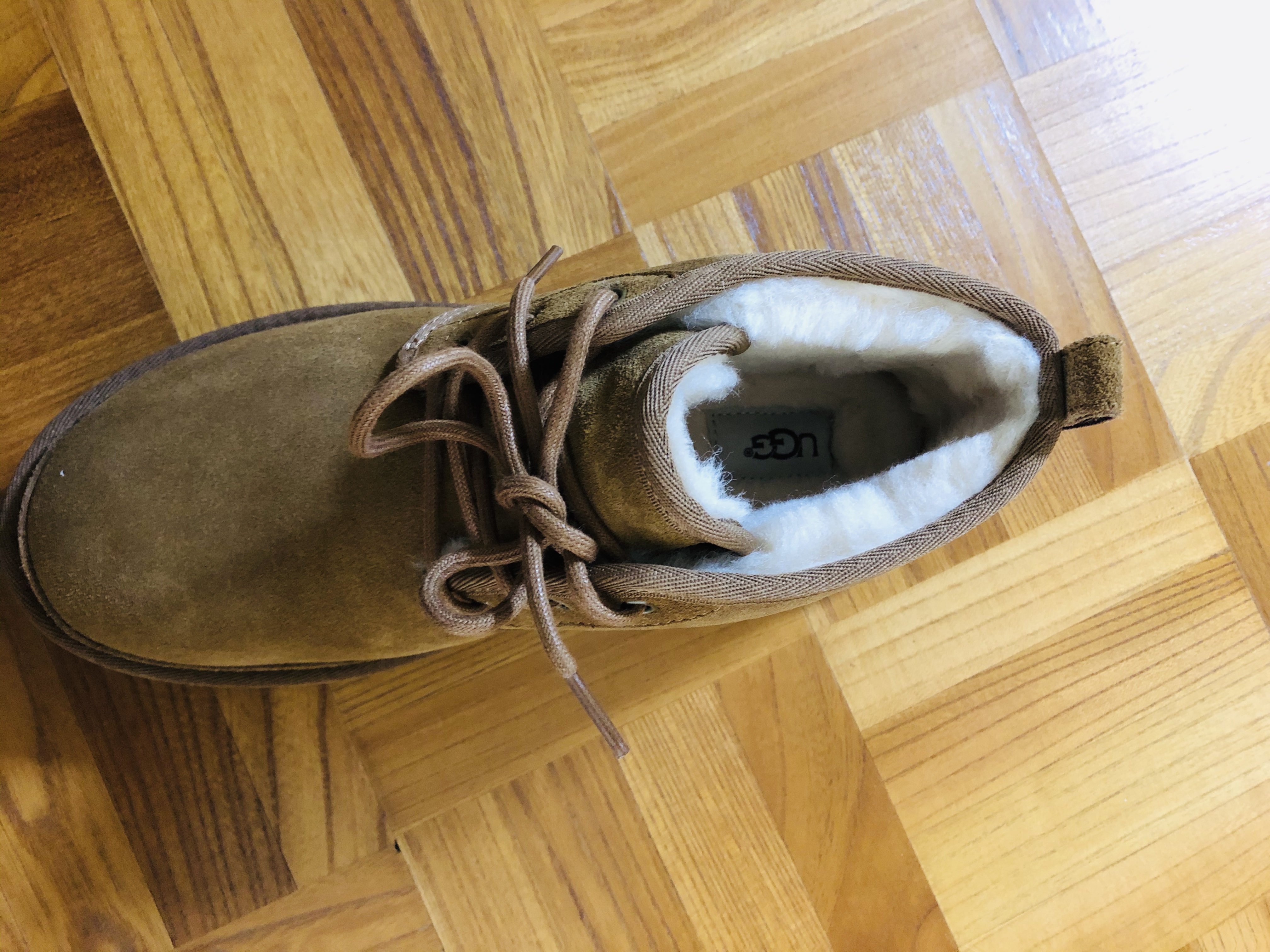 アグ UGG ニューメル ムートンブーツ （チャコール） -靴