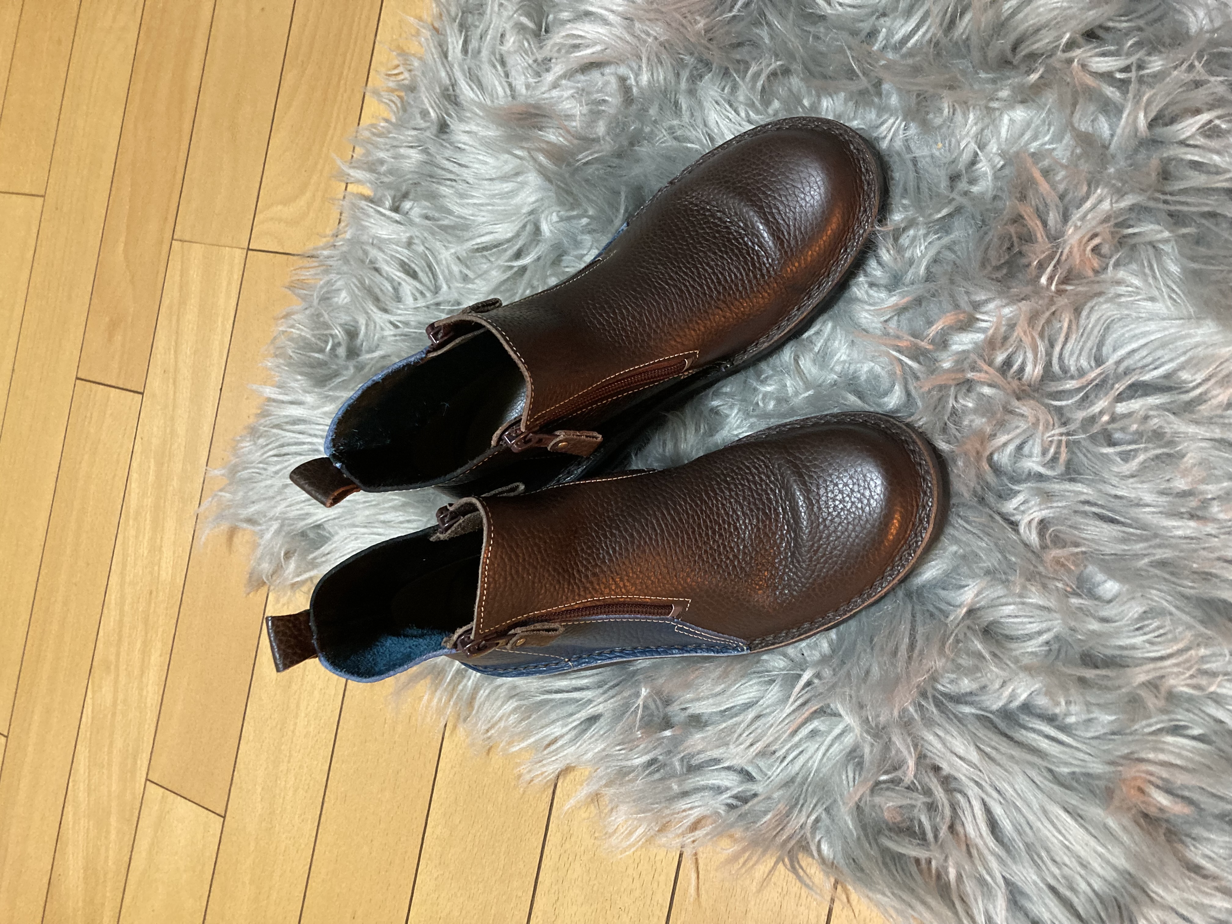 ユリコ マツモト yuriko matsumoto ショートブーツ 本革 日本製 厚底