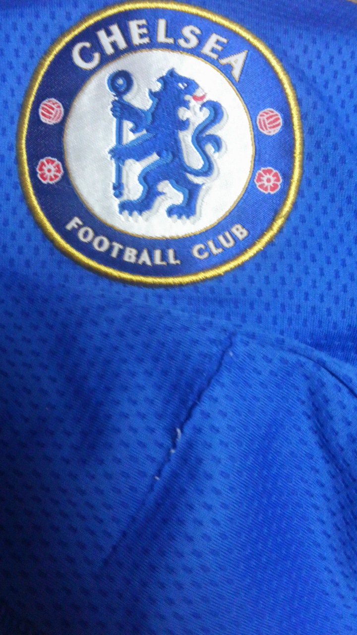 完売品 09-10 チェルシー アディダス ユニフォーム プラクティスシャツ M adidas チェルシー 09/10 ユニフォーム サード 半袖 ジュニア E84251