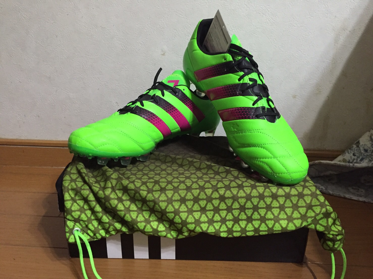 adidas アディダス エース 16.1-ジャパン HG LE(ブルー×ホワイト