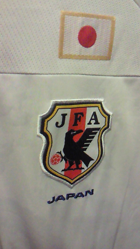 新品タグ付き 日本代表ユニフォーム L 2010W杯モデル 正規品 新品タグ付き！日本代表 2010-11 FORMOTIONユニフォーム L
