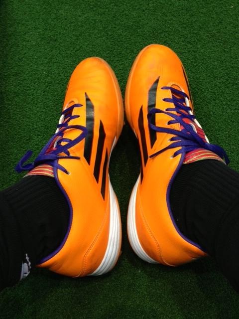 アディダス　Ｆ10 adidas アディダス F10 TRX TF(オレンジ) F32715 ピンク