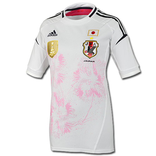 adidas 日本代表 12/13 なでしこジャパン アウェイ オーセンティック
