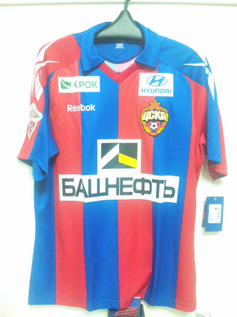 Reebok CSKAモスクワ 2010 ユニフォーム ホーム 半袖 リーグ戦用 Reebok CSKAモスクワ 2010 ユニフォーム ホーム 半袖 リーグ戦用