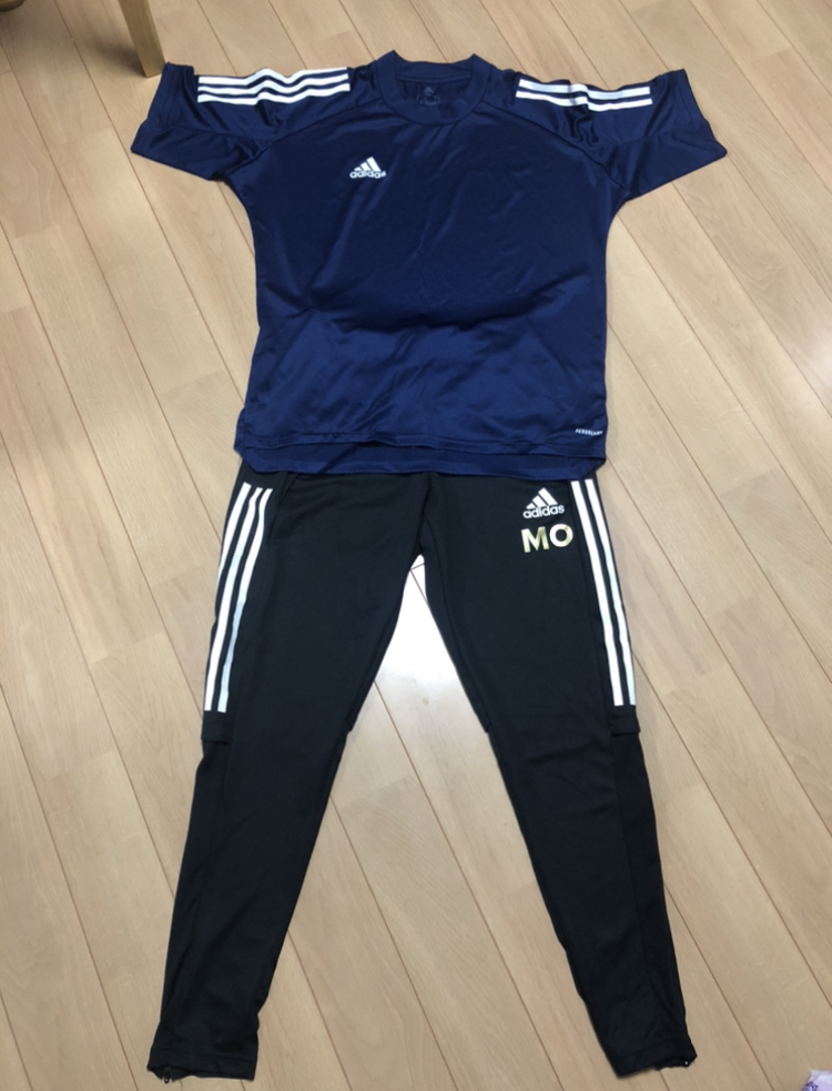 adidas アディダス CONDIVO20 トレーニングジャージー 半袖(ネイビー