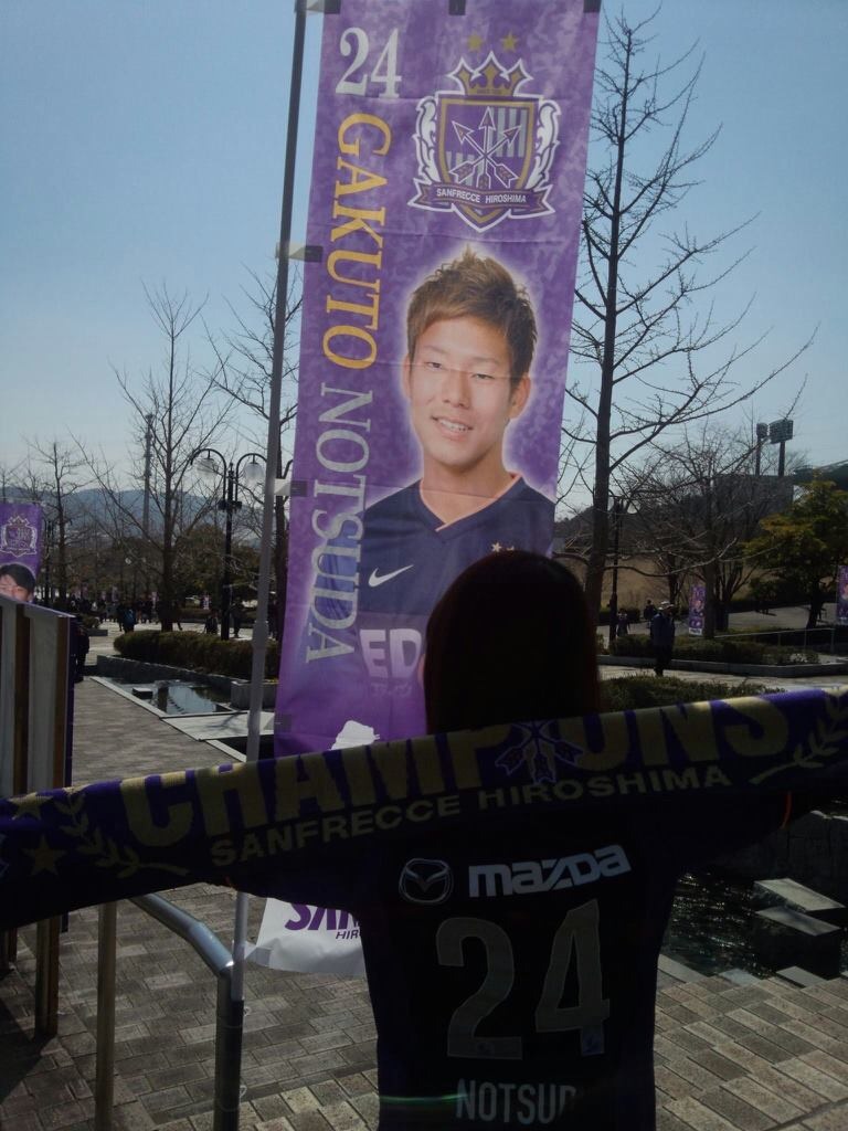 NIKE サンフレッチェ広島 2014 ACL ユニフォーム ホーム 半袖
