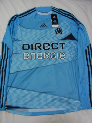 adidas マルセイユ　長袖ユニホーム　US XLサイズ 未使用品 レア✨️アディダス 91-92 オリンピックマルセイユ サッカー