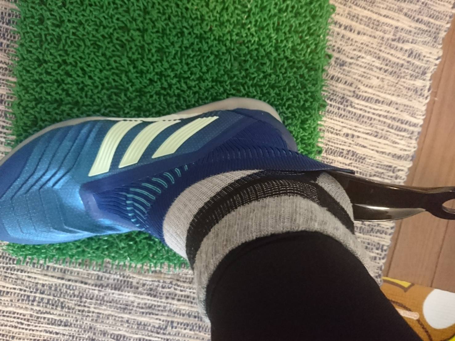 adidas アディダス プレデター タンゴ 18+ TF(ネイビー×グリーン