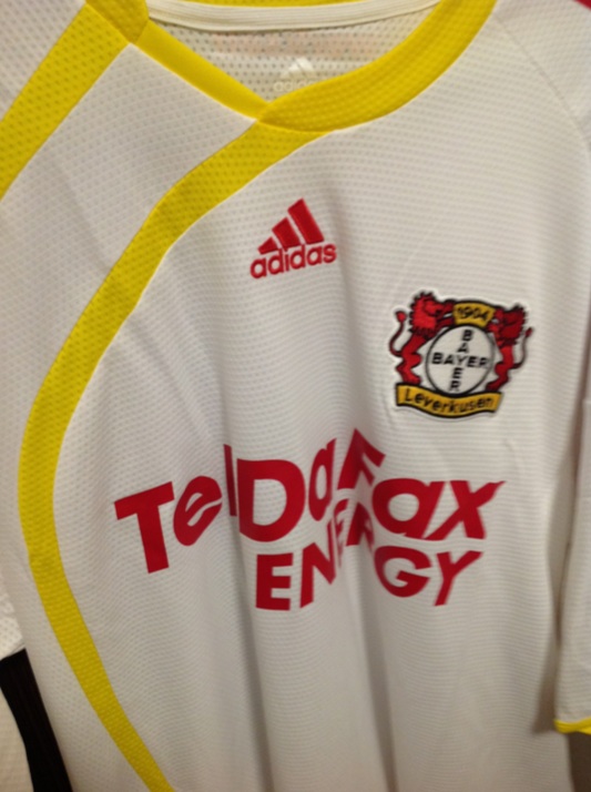 adidas レバークーゼン 09/11 ユニフォーム アウェイ 半袖