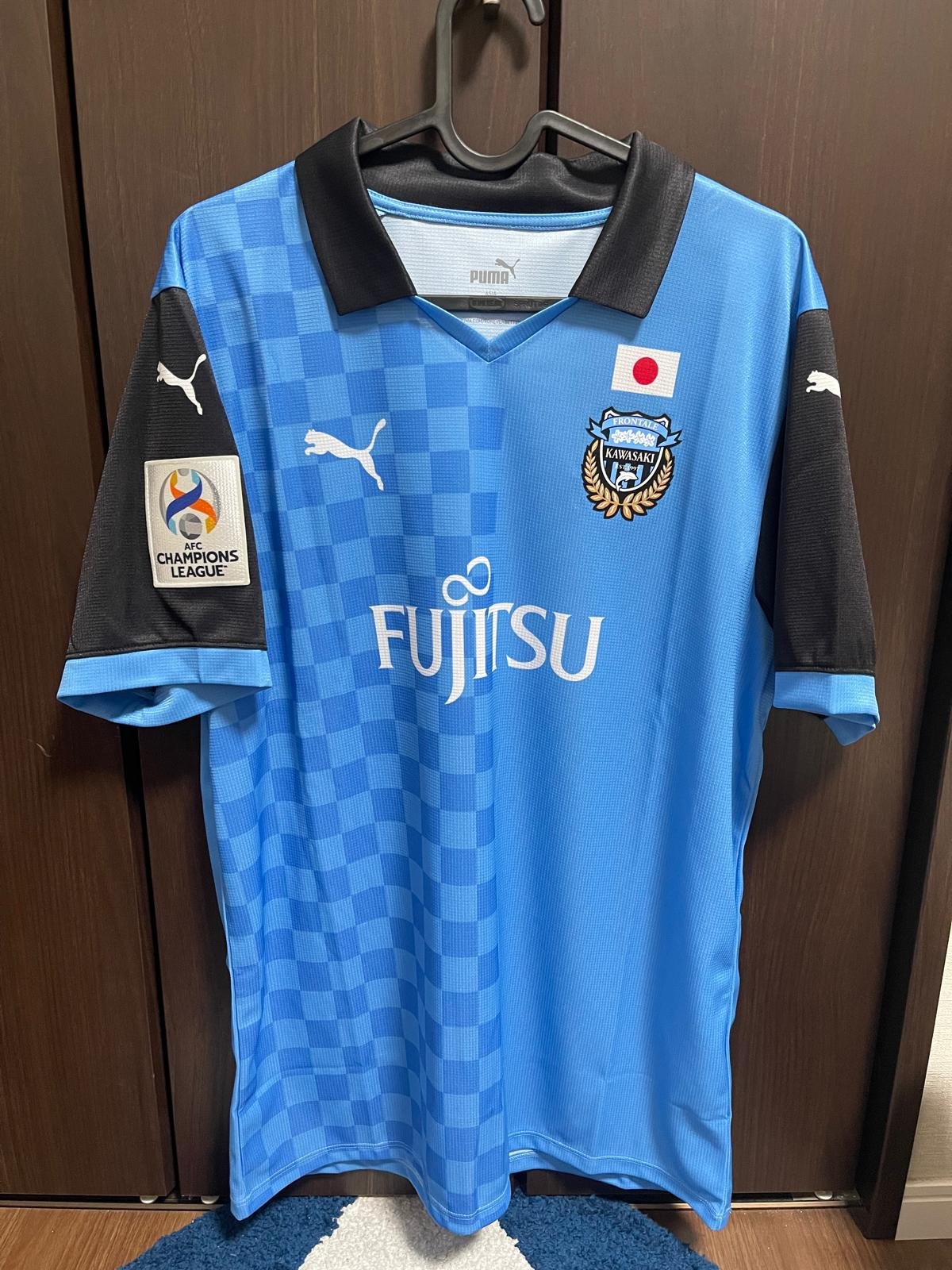 新品未使用 川崎フロンターレ 23/24 ACL 1stユニフォーム Sサイズ PUMA 川崎フロンターレ 23/24 ACLユニフォーム ホーム 半袖