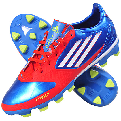 【美品】adidas F30 サッカースパイク 黒/青 26cm adidas アディダス プラス F30 2007 TRX HG JP(ブルー×ホワイト